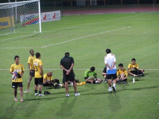 The beaten Rams regroup for their next match against the Glass of Bangkok